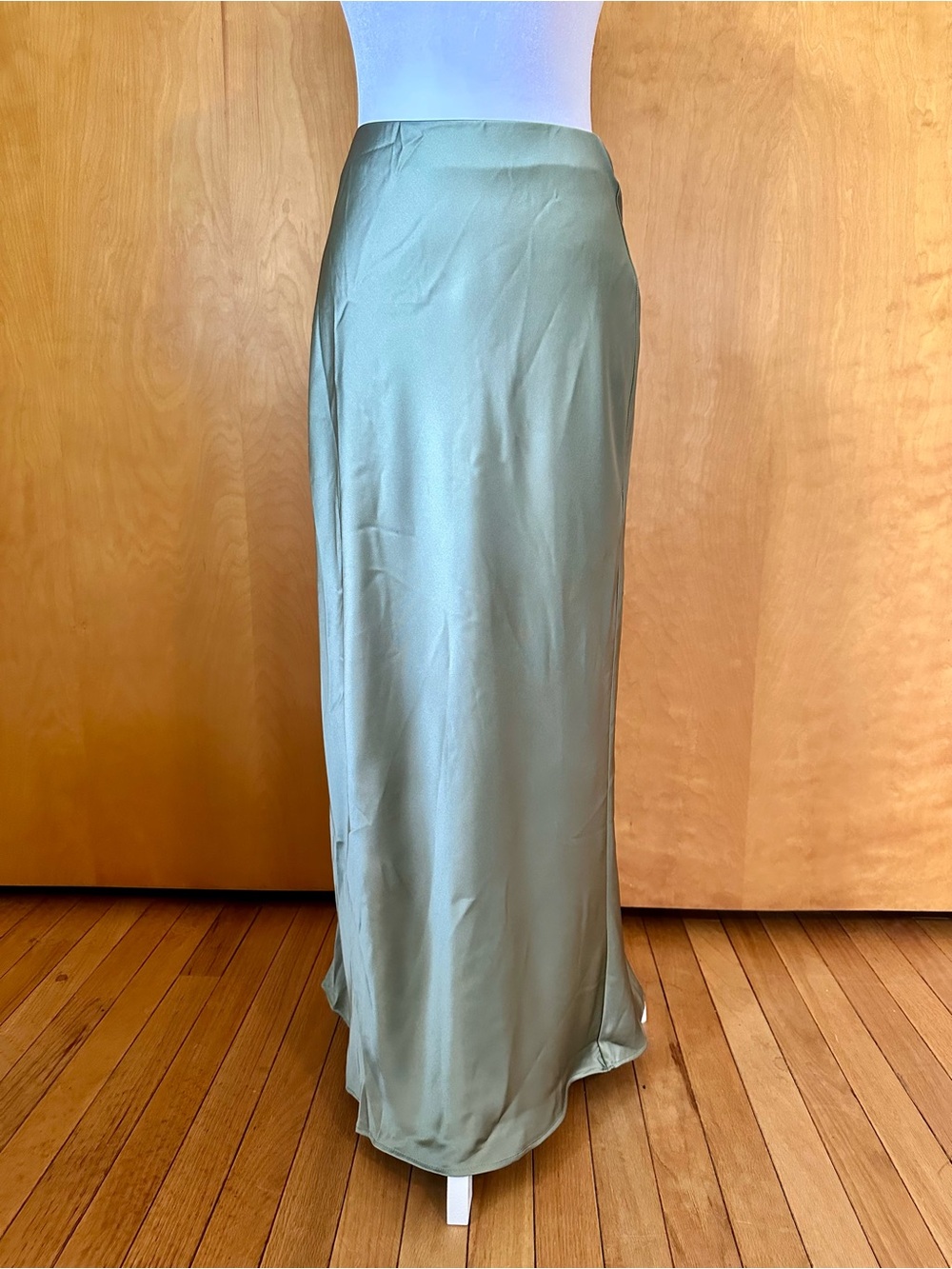 Zara Olive Green Maxi Skirt